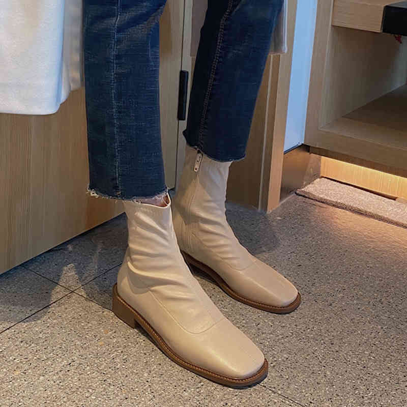 boots female fashion autumn ankle boots velvet fabric square heels er motorcycle women's shoes pxqd, Black
boots female fashion autumn ankle boots velvet fabric square heels er motorcycle women's shoes pxqd, Black
