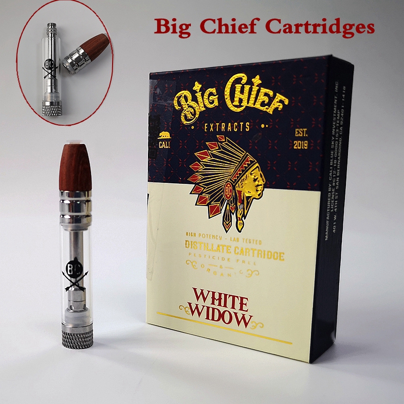 Big Chief Vape Cartridges Packaging Atomizers 0.8ml Empty Vape Pen Carts 510 Thread Ceramic Thick Oil Wax Vaporizer E Cigarettes
Big Chief Vape Cartridges Packaging Atomizers 0.8ml Empty Vape Pen Carts 510 Thread Ceramic Thick Oil Wax Vaporizer E Cigarettes