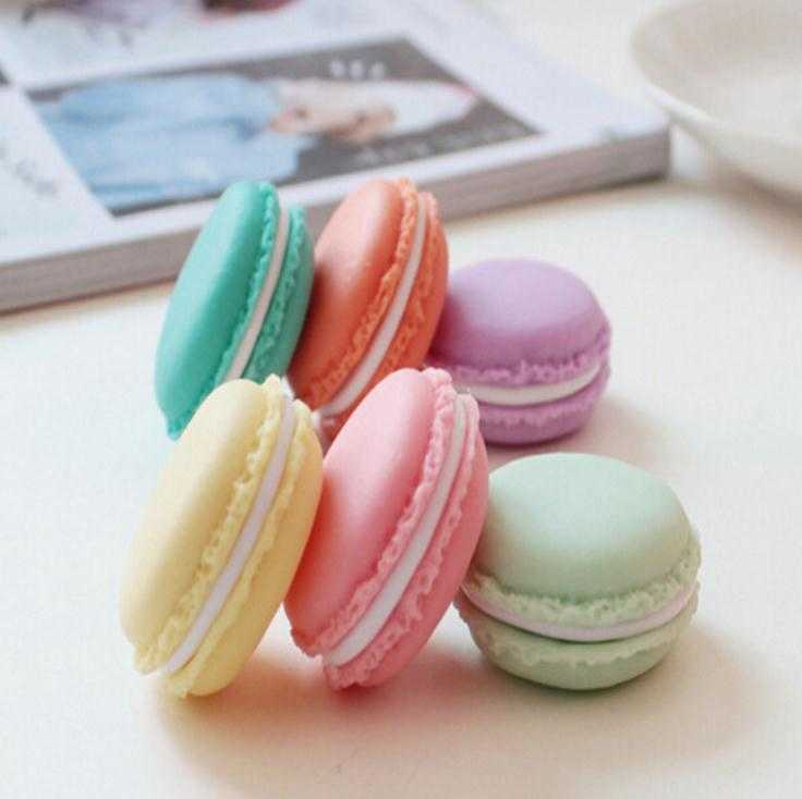 1000 Pcs Sweet Macarons Storage Box Candy Color For Jewelry Earring Outing Boxes Living Essential Wholesale