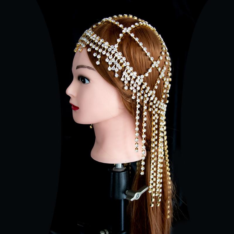 Hair Clips & Barrettes European Vintage Romantic Rhinestone Hairdressing Crystal Bridal Headdress For French Party Wedding Ceremony, Golden;silver
Hair Clips & Barrettes European Vintage Romantic Rhinestone Hairdressing Crystal Bridal Headdress For French Party Wedding Ceremony, Golden;silver