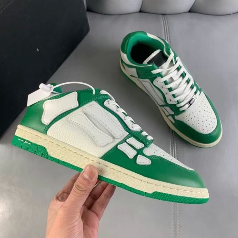 SKEL-TOP Sneakers 2021 Luxury Designer Men Spring Shoes Leather Bones Applique Upper EVA Footbed low-top High-top Sport Shoe Fashionable Top Quality Size 38-45
SKEL-TOP Sneakers 2021 Luxury Designer Men Spring Shoes Leather Bones Applique Upper EVA Footbed low-top High-top Sport Shoe Fashionable Top Quality Size 38-45