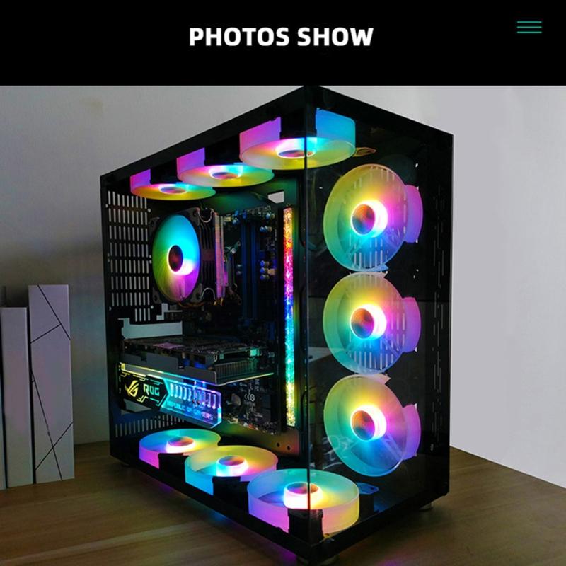 Laptop Cooling Pads 67JA COOLMOON Yuhuan 140mm Fan Mute RGB 6Pin Lighting Quiet Desktop Computer Accessories
Laptop Cooling Pads 67JA COOLMOON Yuhuan 140mm Fan Mute RGB 6Pin Lighting Quiet Desktop Computer Accessories
