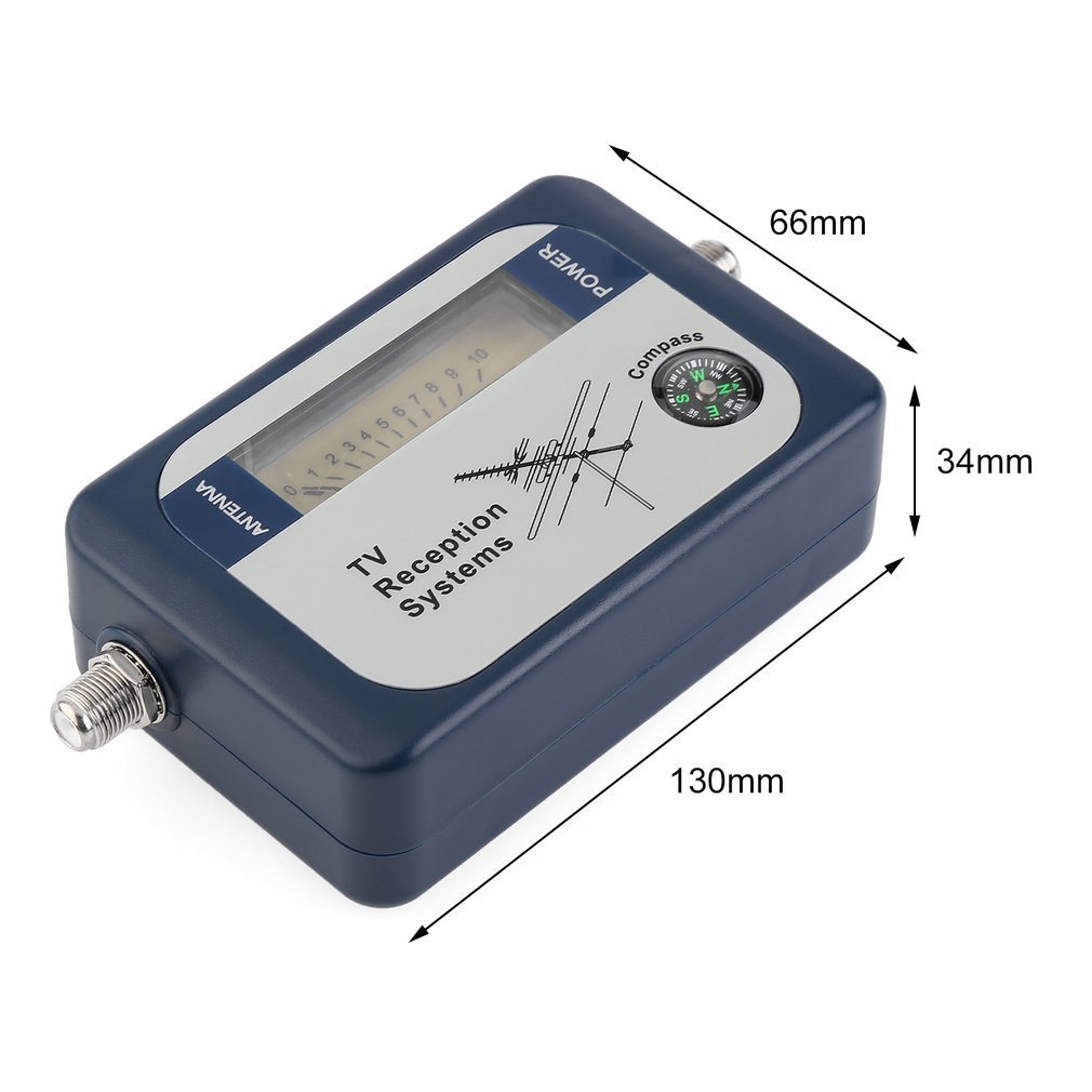 Db-t Finder Digital Antenna Terrestrial TV Antenna Signal Capable of Meter Pointer TV Reception Systems with Compass