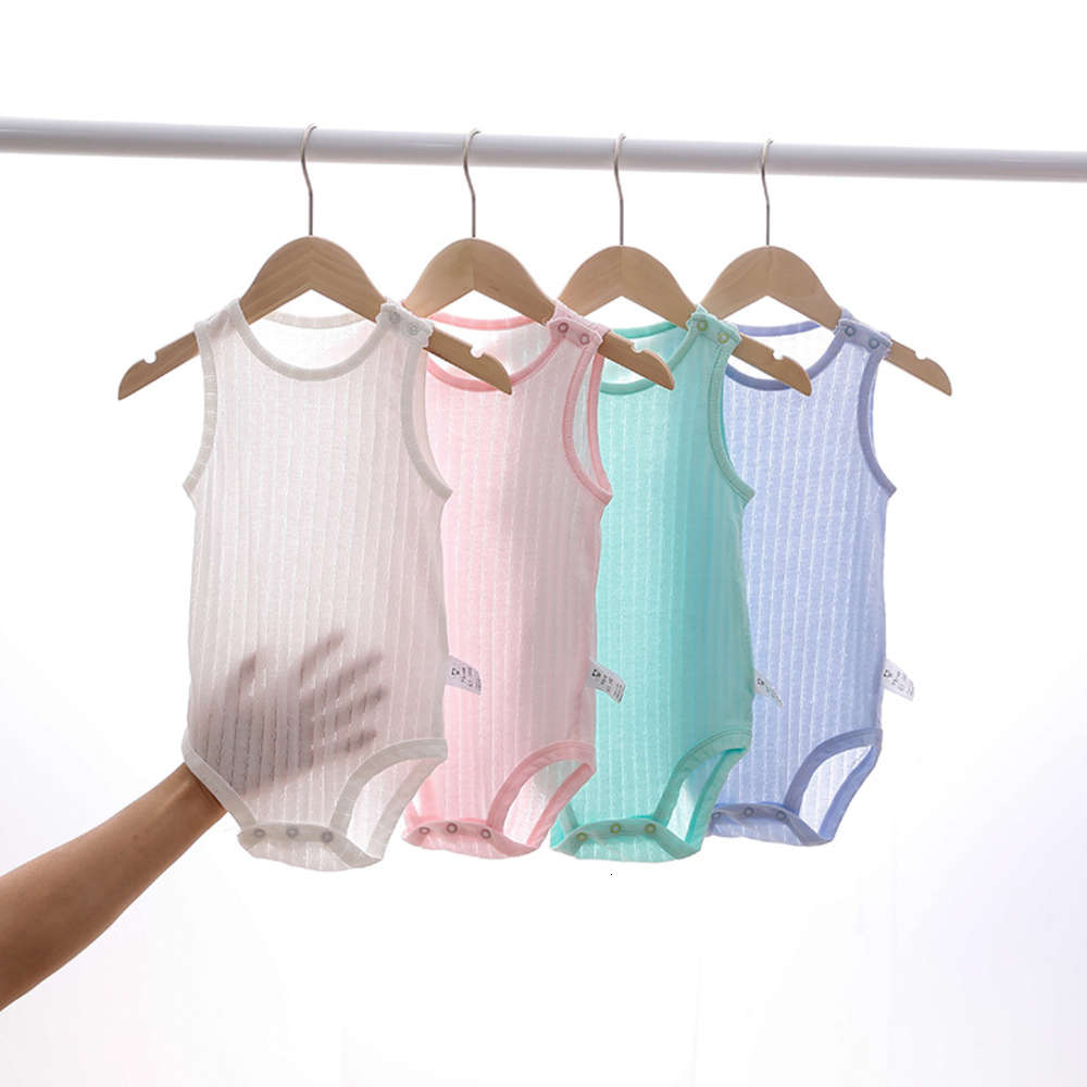 born baby children's one-piece clothes suspender vest thin ice silk air-conditioned girls' pajamas summer, White
born baby children's one-piece clothes suspender vest thin ice silk air-conditioned girls' pajamas summer, White