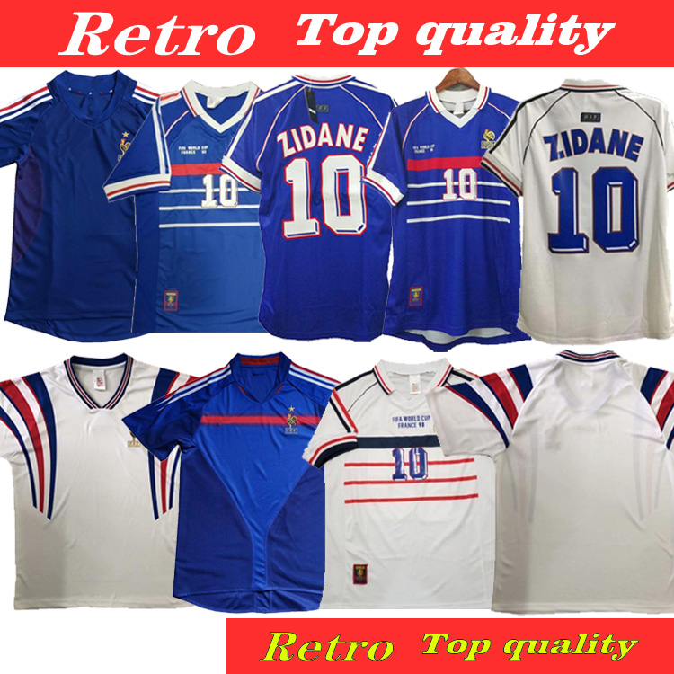1998 RETRO soccer jerseys 2002 ZIDANE HENRY MAILLOT DE FOOT FrAnce 1996 2004 Football shirt Trezeguet away finals, Black;yellow
1998 RETRO soccer jerseys 2002 ZIDANE HENRY MAILLOT DE FOOT FrAnce 1996 2004 Football shirt Trezeguet away finals, Black;yellow