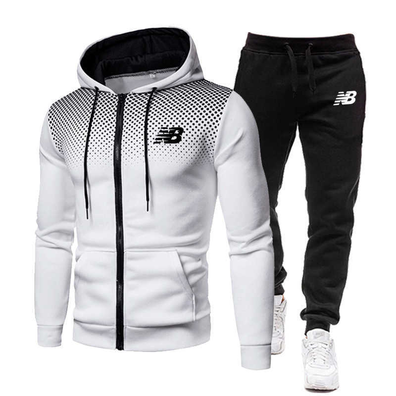 2021 new men's football suit zipper hoodie pants two pieces of casual track suit men's sportswear gym brand clothing sportswear X0601
2021 new men's football suit zipper hoodie pants two pieces of casual track suit men's sportswear gym brand clothing sportswear X0601