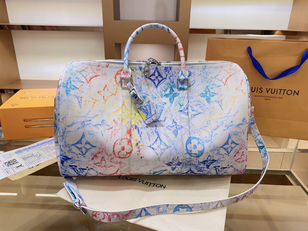 2021 LV LOUIS keepall VITTON Graffiti bag High Quality Travel Shoulder Lady Totes handbags
2021 LV LOUIS keepall VITTON Graffiti bag High Quality Travel Shoulder Lady Totes handbags
