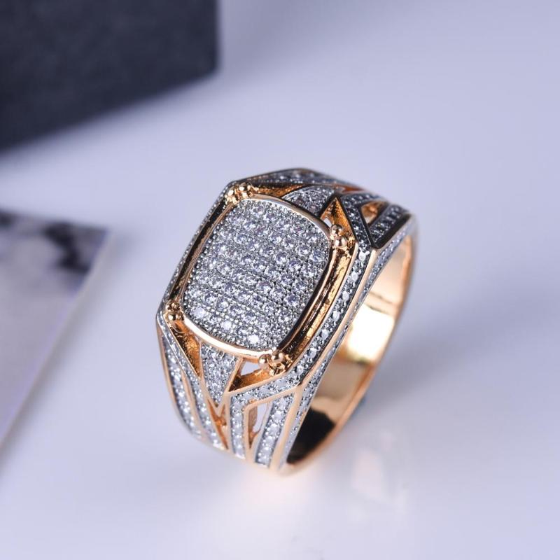 Cluster Rings Luxury Big For Men&Women Square Ring Hip Hop Micro Pave Rhinestone Gold/White Gold Color Charms Jewelry Accessories
Cluster Rings Luxury Big For Men&Women Square Ring Hip Hop Micro Pave Rhinestone Gold/White Gold Color Charms Jewelry Accessories