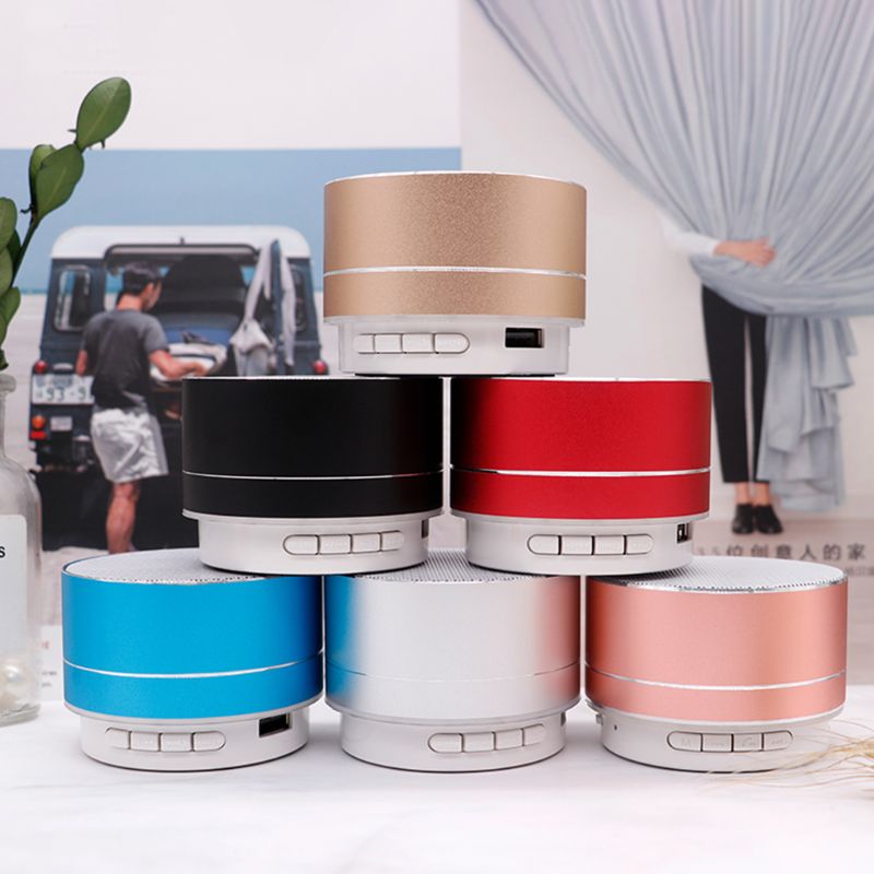 A10 Mini Speaker Portable Metal Subwoof Sound Wireless Bluetooth Speakers with TF Card for iPhone iPad PC Smartphone Computer - view 3