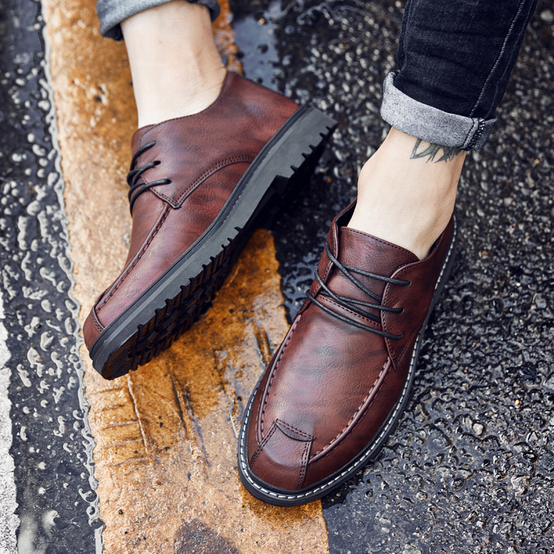 Fashion High Quality Mens Dress Shoes Formal Business Leather Shoe Korean Trendy British Style Black Brown Khaki 38-44 Code 66-1717
Fashion High Quality Mens Dress Shoes Formal Business Leather Shoe Korean Trendy British Style Black Brown Khaki 38-44 Code 66-1717