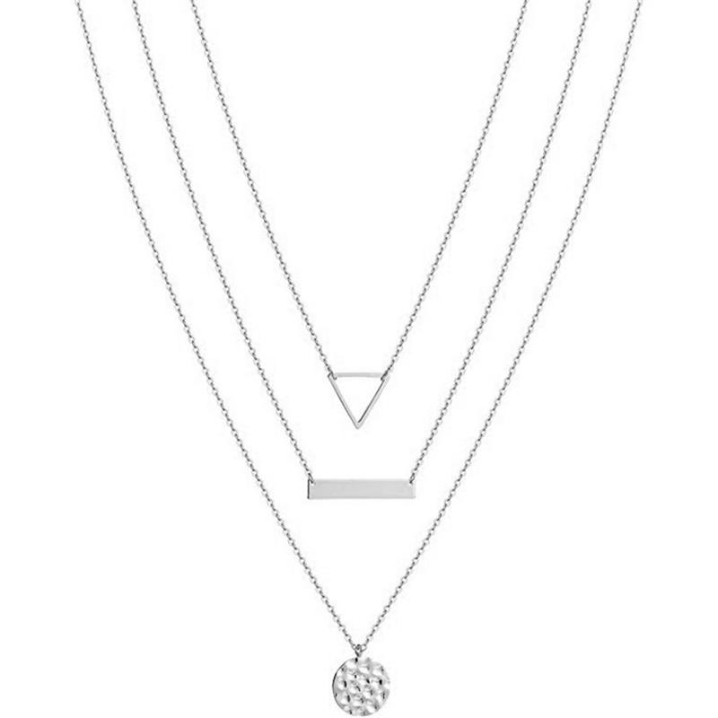 Pendant Necklaces 2021 Vintage Multilayer Necklace Triangle Bar Round Circle Pendants For Women Elegant Clavicle Gold Silver Color Jewelry G
Pendant Necklaces 2021 Vintage Multilayer Necklace Triangle Bar Round Circle Pendants For Women Elegant Clavicle Gold Silver Color Jewelry G