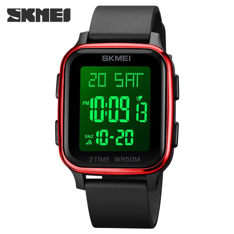 Wristwatches Digital Sport Men Watches LED Electronic Wristwatch Women 5Bar Waterproof Stopwatch Relogio Masculino Clock SKMEI Montre Homme, Gold
Wristwatches Digital Sport Men Watches LED Electronic Wristwatch Women 5Bar Waterproof Stopwatch Relogio Masculino Clock SKMEI Montre Homme, Gold