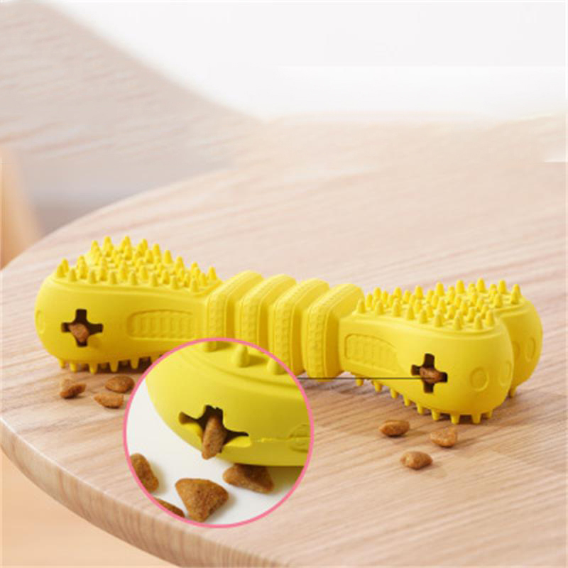 Cuttie Dog Toys for Large Dogs Toothbrush Squeak Toys for Small Dogs Puppy Chew Toy Dog Supply Accessories Pet Products
