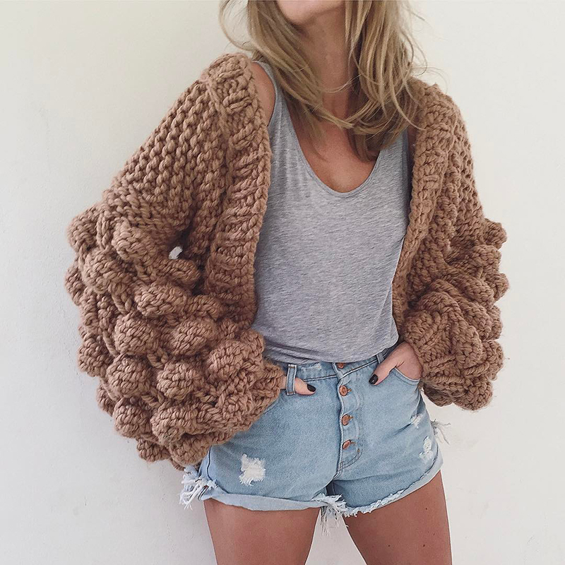 winter spring women fashion long lantern sleeve knitting cardigan sweater women knitted casual warm cardigan shawl sweaters, Black
winter spring women fashion long lantern sleeve knitting cardigan sweater women knitted casual warm cardigan shawl sweaters, Black