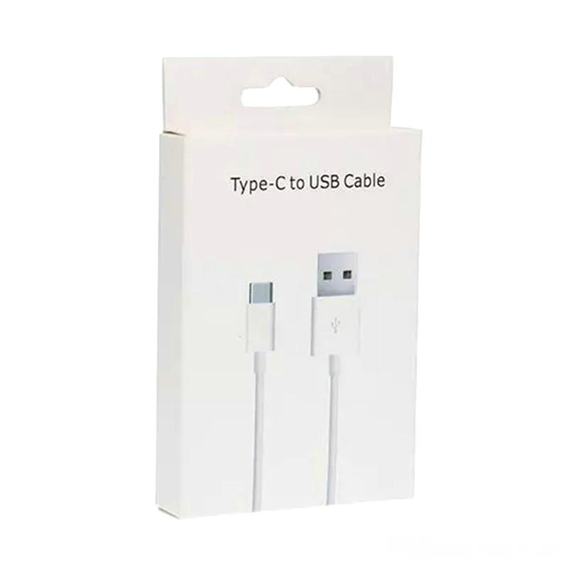 Micro USB Charger Cables Type C High Quality 1M 3Ft 2M 6FT Sync Data Cable for Samsung Cell Phone Fast Charging With Retail Box