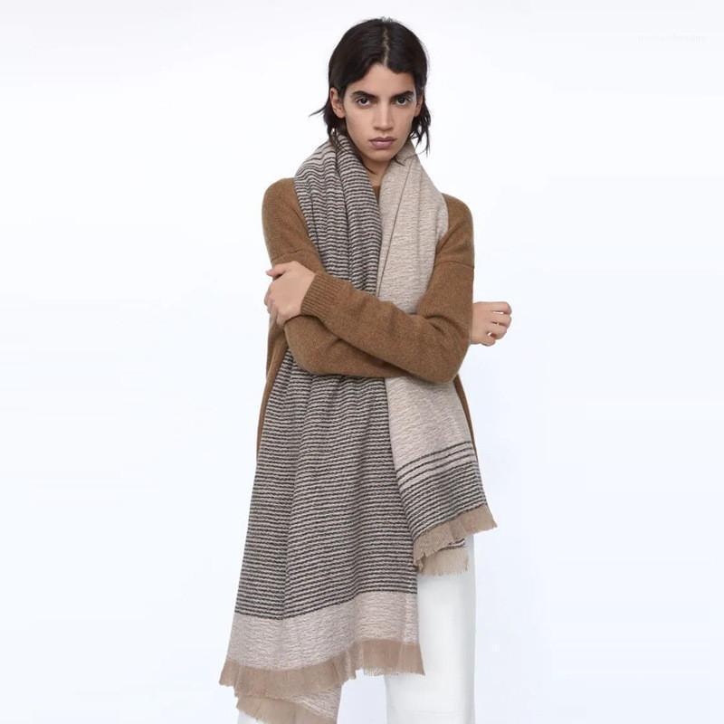 Arrival Pinstripe Acrylic Scarf Women Winter Thick Warm Imitated Cashmere Blanket Scarves Shawl Wraps Brand1
Arrival Pinstripe Acrylic Scarf Women Winter Thick Warm Imitated Cashmere Blanket Scarves Shawl Wraps Brand1
