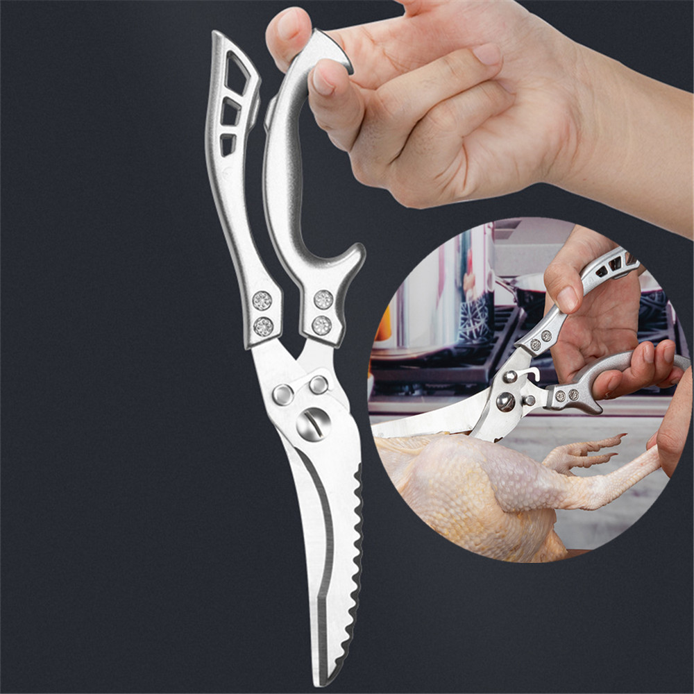 Kitchen Bone Scissors Stainess Stee Knife Kitchen Gardening Strong Scissors Chicken Bone Scissors Professiona Sharp
Kitchen Bone Scissors Stainess Stee Knife Kitchen Gardening Strong Scissors Chicken Bone Scissors Professiona Sharp