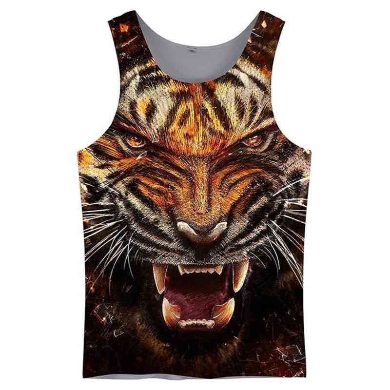 Cloudstyle Thin Spring Cool Tiger Vest Tank Tops Men Tanks 3D Printing Sleeveless s Clothing Plus Size 5XL 210623, Multi
Cloudstyle Thin Spring Cool Tiger Vest Tank Tops Men Tanks 3D Printing Sleeveless s Clothing Plus Size 5XL 210623, Multi