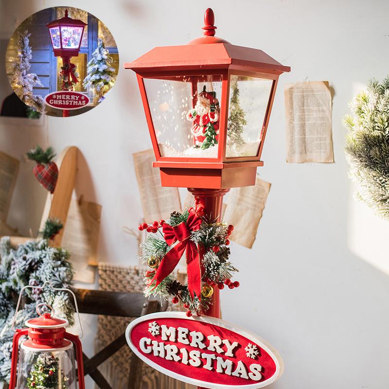 Christmas Decorations Iron Lights Santa Claus Tree Outdoor Landscape Ornaments Large Snowman Street Decoration
Christmas Decorations Iron Lights Santa Claus Tree Outdoor Landscape Ornaments Large Snowman Street Decoration