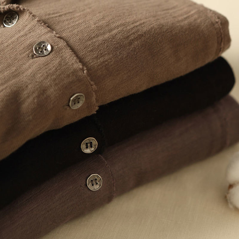Arrival Spring Autumn Women Jackets Single Breasted Loose Casual Suit Tops Solid Cotton Coat Pair Pocket D27 210512