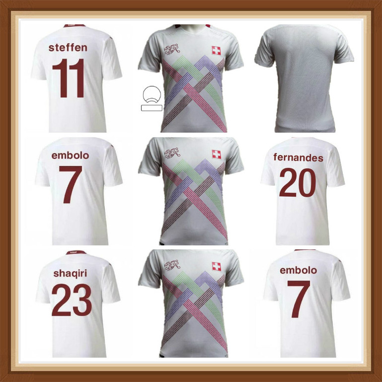 2021 2022 European Cup Player Version Switzerland Soccer Jersey SEFEROVIC SHAQIRI EMBOLO BEHRAMI FREULER Custom 21 22 Suisse White Football Shirt, Black;yellow
2021 2022 European Cup Player Version Switzerland Soccer Jersey SEFEROVIC SHAQIRI EMBOLO BEHRAMI FREULER Custom 21 22 Suisse White Football Shirt, Black;yellow