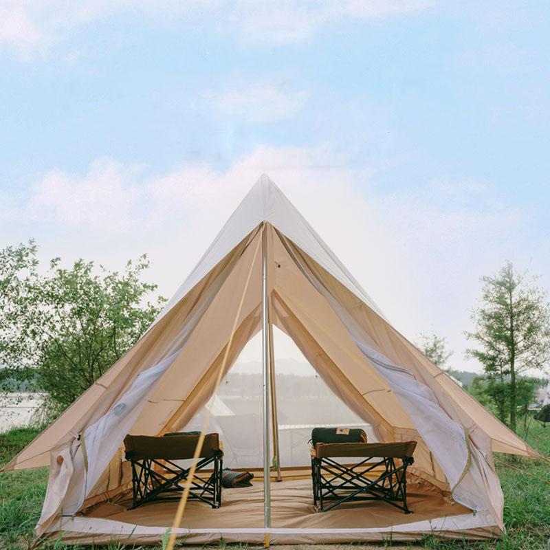 2.75*2.4*2m Waterproof Cotton Canvas Bell Tent,Camping Tent ,Wedding Aluminum Pole 3-5person Family Tents And Shelters
2.75*2.4*2m Waterproof Cotton Canvas Bell Tent,Camping Tent ,Wedding Aluminum Pole 3-5person Family Tents And Shelters