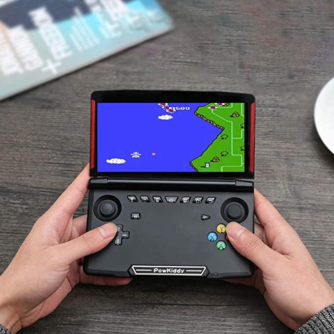 Portable Game Players Powkiddy X18 Handheld Games Console 2-Player Video Machine 5.5-Inch WiFi