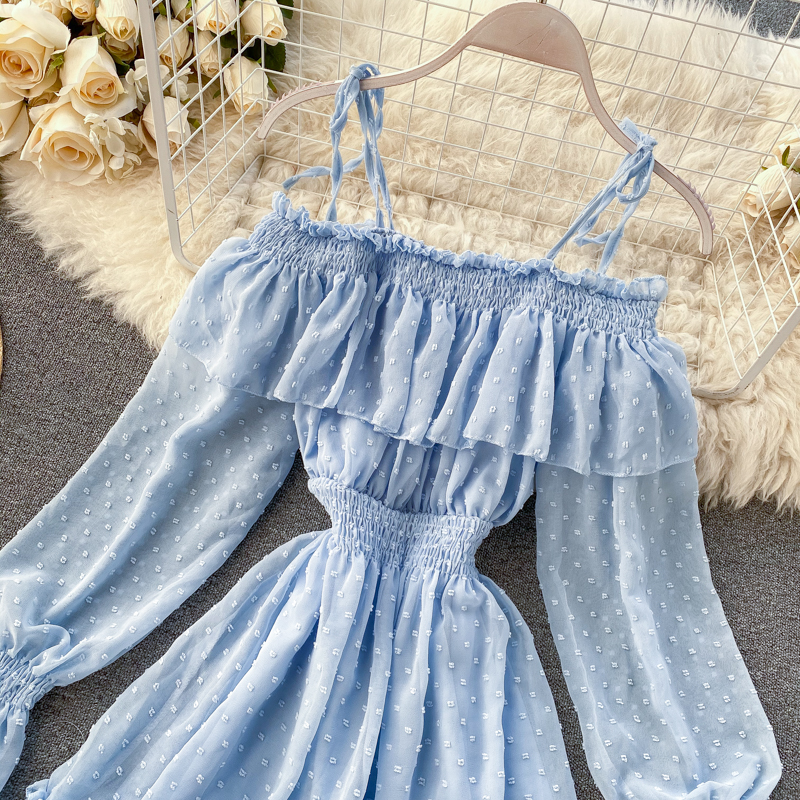 2021boho 2021 ruffles summer off shoulder short dress spaghetti strap party elastic waist dress women casual beach a-line dress, Black;gray
2021boho 2021 ruffles summer off shoulder short dress spaghetti strap party elastic waist dress women casual beach a-line dress, Black;gray