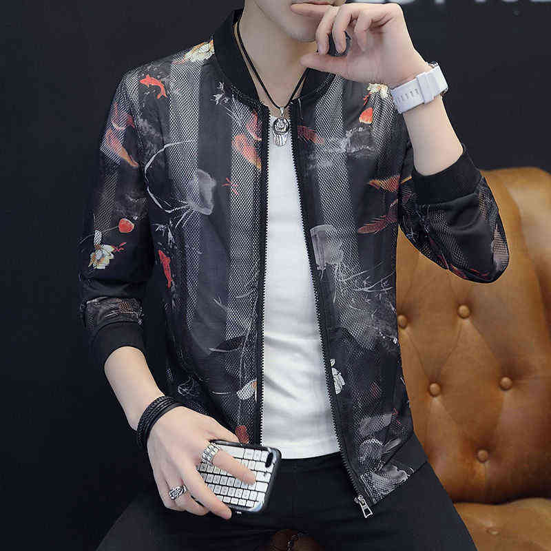 Spring Autumn Men's Bomber Zipper Jacket Male Casual Streetwear Hip Hop Slim Fit Pilot Coat Men Clothing M-3XL XXXL 211110