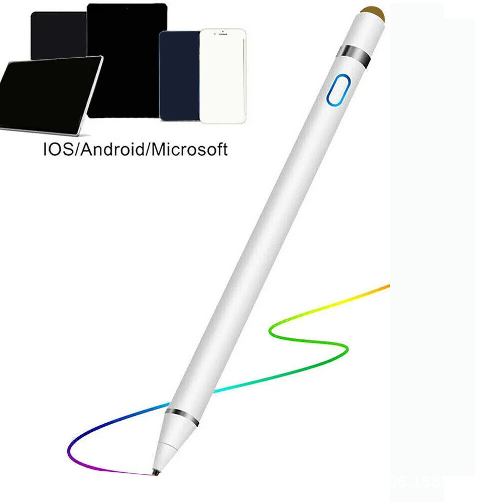 Universal Capacitive Active Stylus Touch Screen Pen Smart IOS/Android Apple iPad Phone Pencil Touch Drawing Tablet Smartphone
Universal Capacitive Active Stylus Touch Screen Pen Smart IOS/Android Apple iPad Phone Pencil Touch Drawing Tablet Smartphone
