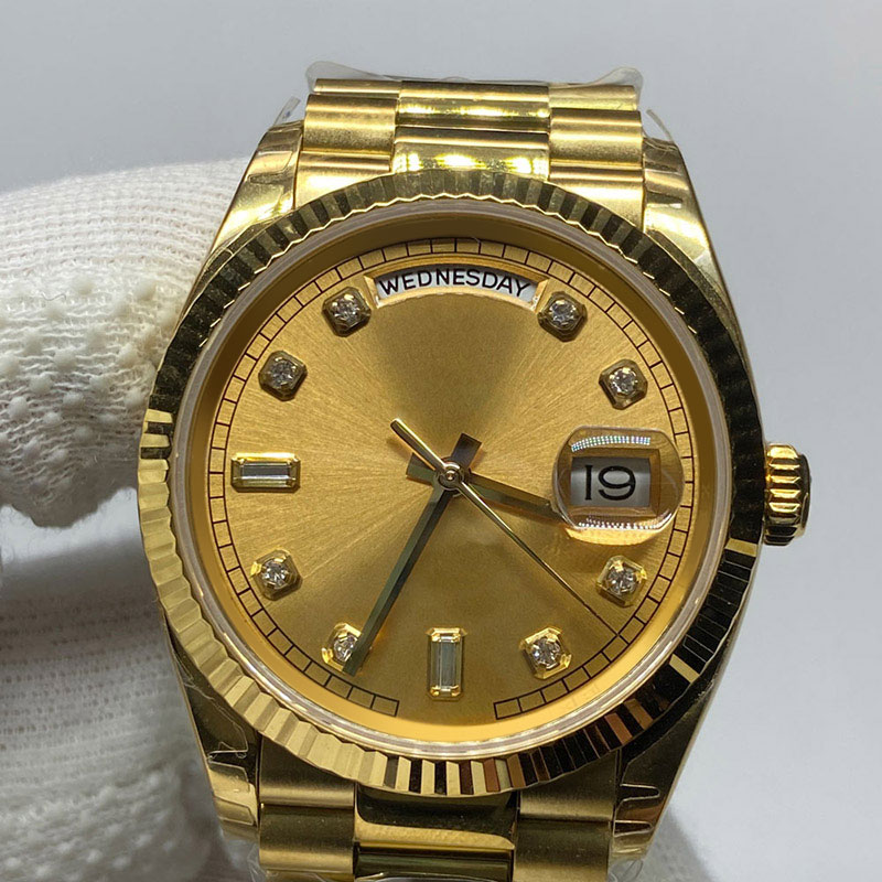 EW Factory Luxury Mechanical Mens Watch 36DD Cal.3255 Automatic 28800 Movement 36mm Diamond Index Dial, Slivery;brown
EW Factory Luxury Mechanical Mens Watch 36DD Cal.3255 Automatic 28800 Movement 36mm Diamond Index Dial, Slivery;brown