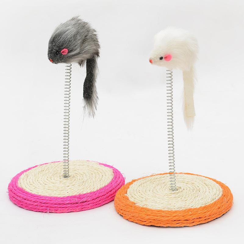 Sisal Spring Disk For Cat Playing Pet Mouse Toy Scratch Board Scratching Post Natural Plate Toys
Sisal Spring Disk For Cat Playing Pet Mouse Toy Scratch Board Scratching Post Natural Plate Toys