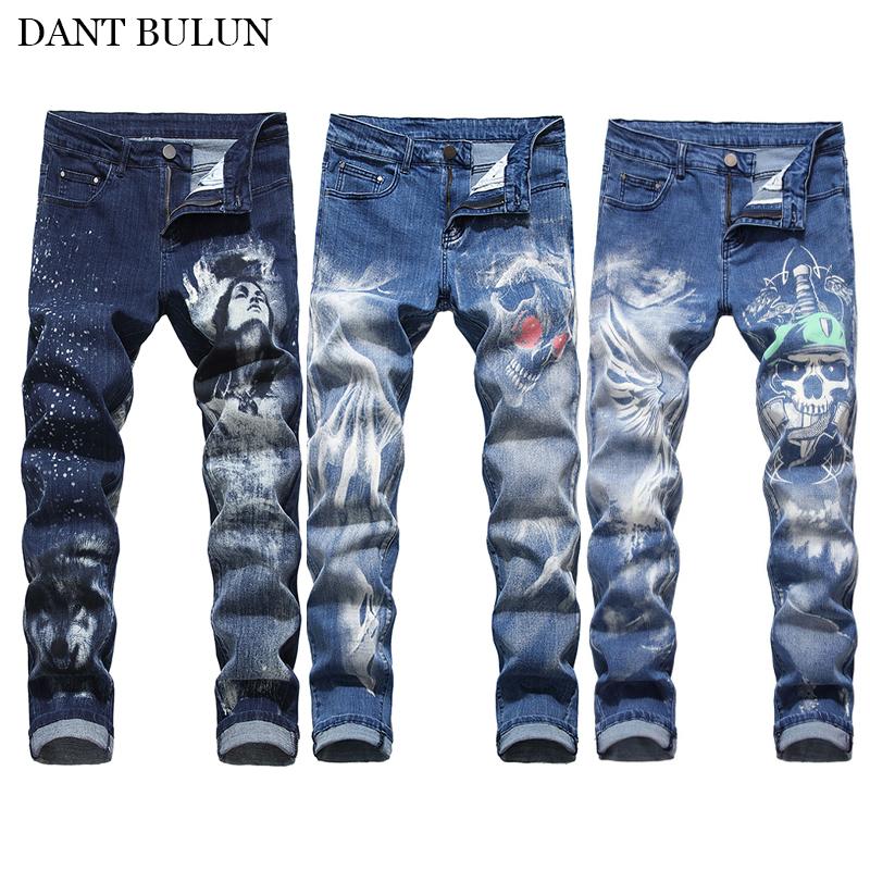 Jeans Men 2021 Casual Straight Colored 3D Printed Fashion Designer Trousers Stretch Hombre Jean Softener Denim Pants Men's, Blue
Jeans Men 2021 Casual Straight Colored 3D Printed Fashion Designer Trousers Stretch Hombre Jean Softener Denim Pants Men's, Blue