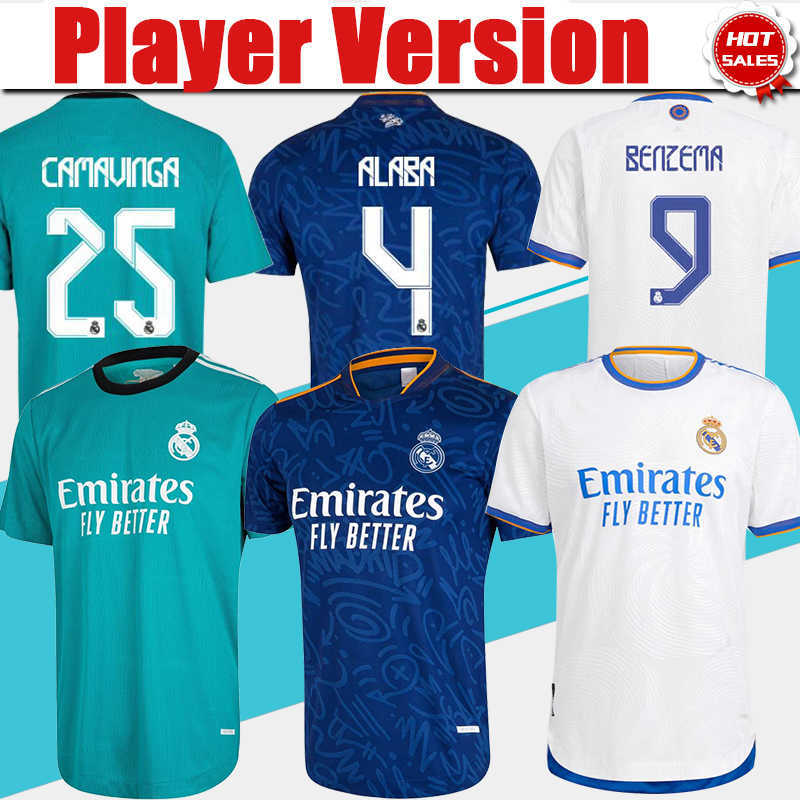Player Version Camiseta Real Madrid 3rd Green Soccer Jerseys 21/22 #9 BENZEMA #10 MODRIC #8 KROOS Soccer Shirt #25 CAMAVINGA Men #4 ALABA, Away la liga patch
Player Version Camiseta Real Madrid 3rd Green Soccer Jerseys 21/22 #9 BENZEMA #10 MODRIC #8 KROOS Soccer Shirt #25 CAMAVINGA Men #4 ALABA, Away la liga patch