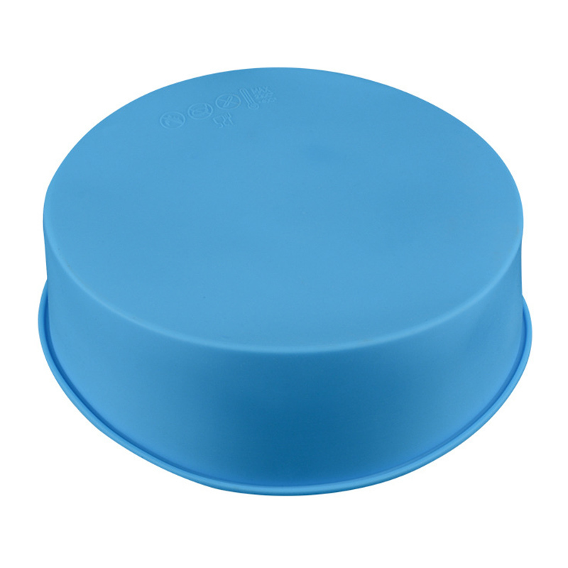 1Pcs Random Cake Mold Cake Stencil Silicone Baking Tray Round Shape 17*5.5CM Kitchen Baking Tools Non-stick 6Inch