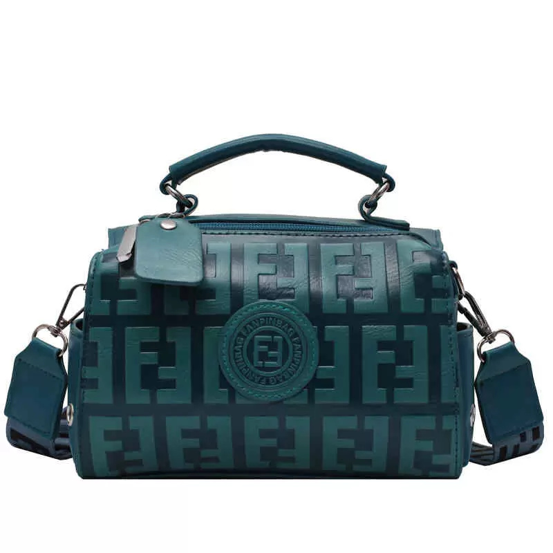 2022 new fashion embossed handbag Pu Boston Bag broadband messenger one shoulder women's bag, Customize
2022 new fashion embossed handbag Pu Boston Bag broadband messenger one shoulder women's bag, Customize