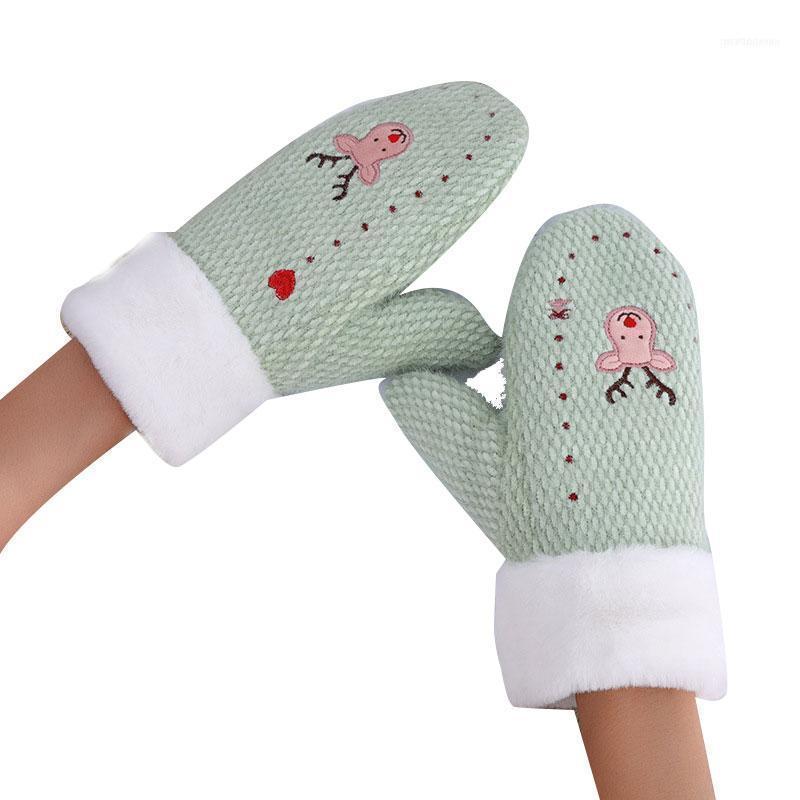 Velvet Christmas Elk Deer Knitted Gloves Women Thicken Winter Warm Snow Full Finger Mittens Xmas Gift Luvas1
Velvet Christmas Elk Deer Knitted Gloves Women Thicken Winter Warm Snow Full Finger Mittens Xmas Gift Luvas1
