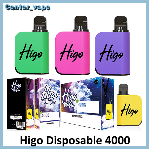 Higo Disposable E cigarettes 4000 Puffs Vape Pen 3% or 5% 10ml Pre-filled Pods Cartridges Vaporizers 1200mAh Battery Vapors bang xxl cube puff flow
Higo Disposable E cigarettes 4000 Puffs Vape Pen 3% or 5% 10ml Pre-filled Pods Cartridges Vaporizers 1200mAh Battery Vapors bang xxl cube puff flow