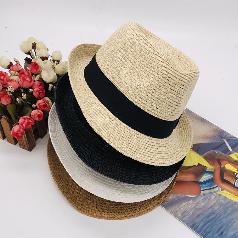 Wide Brim Hats Kid Parent Retro Straw Fedoras Top Jazz Plaid Hat Spring Summer Bowler Cap Classic Version Casual Beach For Men, White
Wide Brim Hats Kid Parent Retro Straw Fedoras Top Jazz Plaid Hat Spring Summer Bowler Cap Classic Version Casual Beach For Men, White