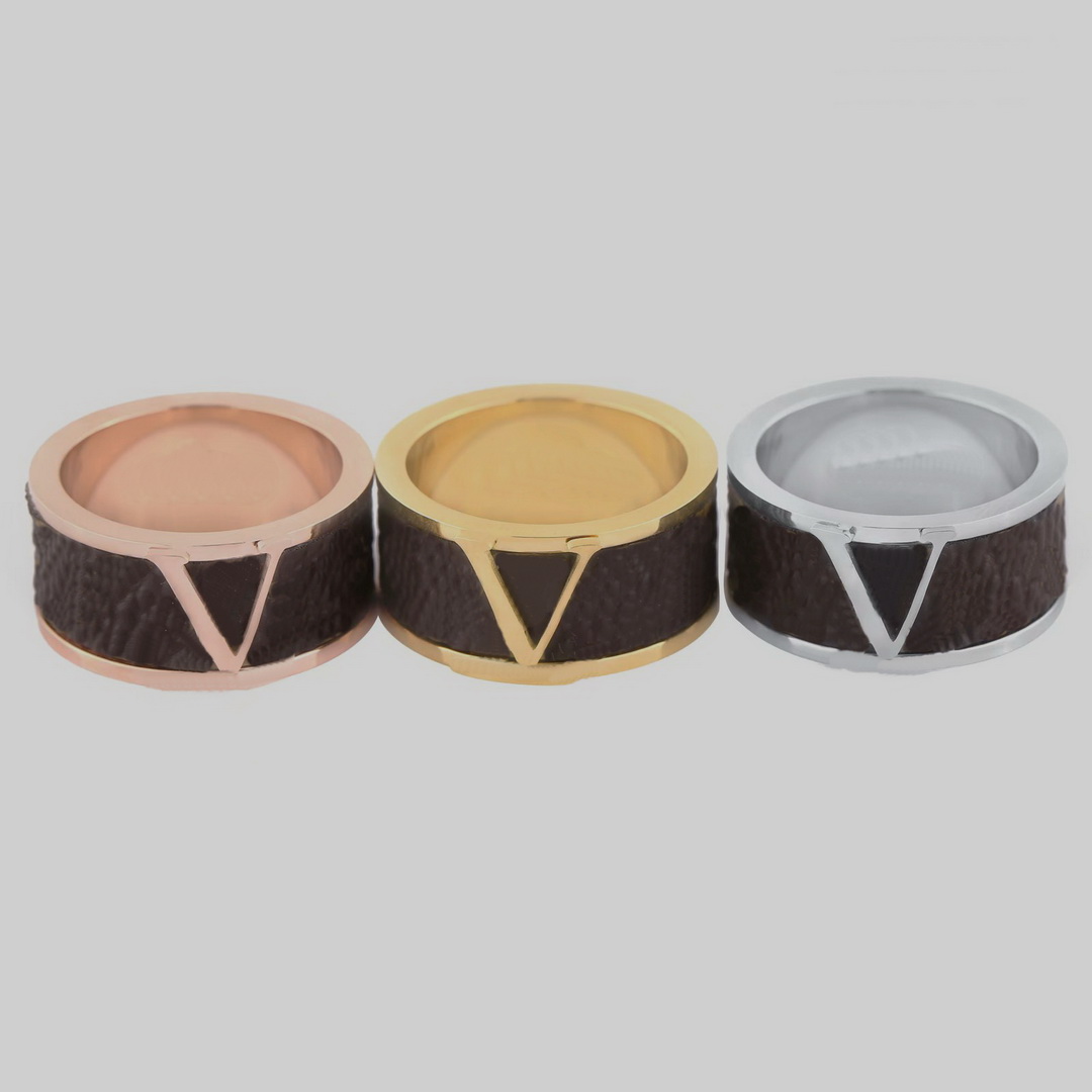 Europe America Fashion Lady Women Rings Titanium Steel Paste Up Prints Flower V Initials Leather Ring 3 Color Size US6-US9
Europe America Fashion Lady Women Rings Titanium Steel Paste Up Prints Flower V Initials Leather Ring 3 Color Size US6-US9
