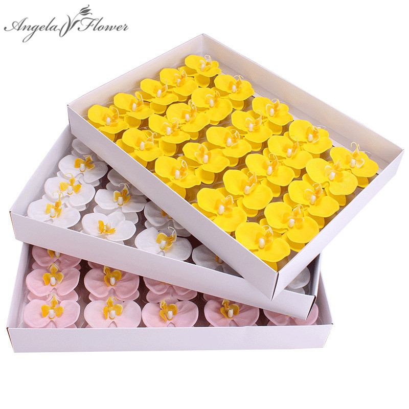 Soap Fower Head Artificia Butterfy Orchid Phaaenopsis Soap Fower Bouquet Gift Box Home Decor Handmade Wedding Party py, Milky white
Soap Fower Head Artificia Butterfy Orchid Phaaenopsis Soap Fower Bouquet Gift Box Home Decor Handmade Wedding Party py, Milky white