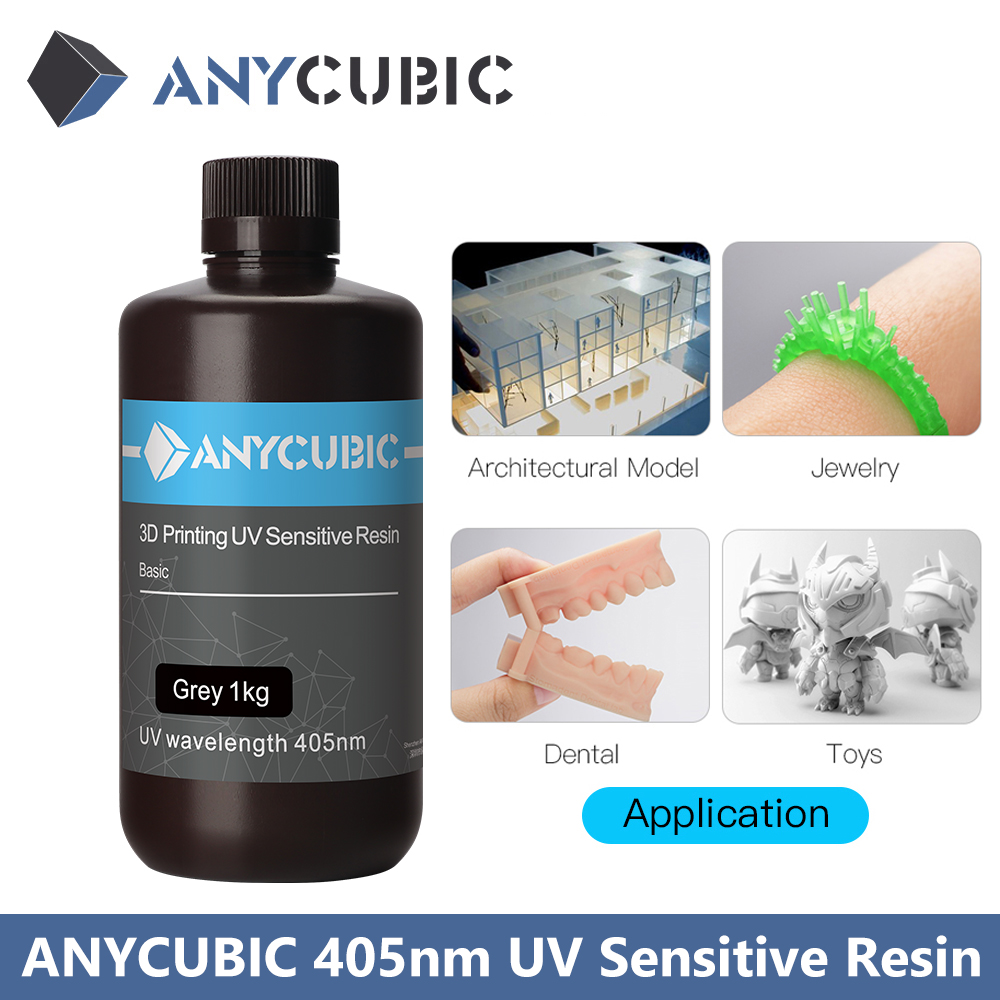 ANYCUBIC 405nm UV Sensitive Resin High Precision Quick Curing UV Resin LCD 3D Printer Printing Materials For Photon Mono X
ANYCUBIC 405nm UV Sensitive Resin High Precision Quick Curing UV Resin LCD 3D Printer Printing Materials For Photon Mono X