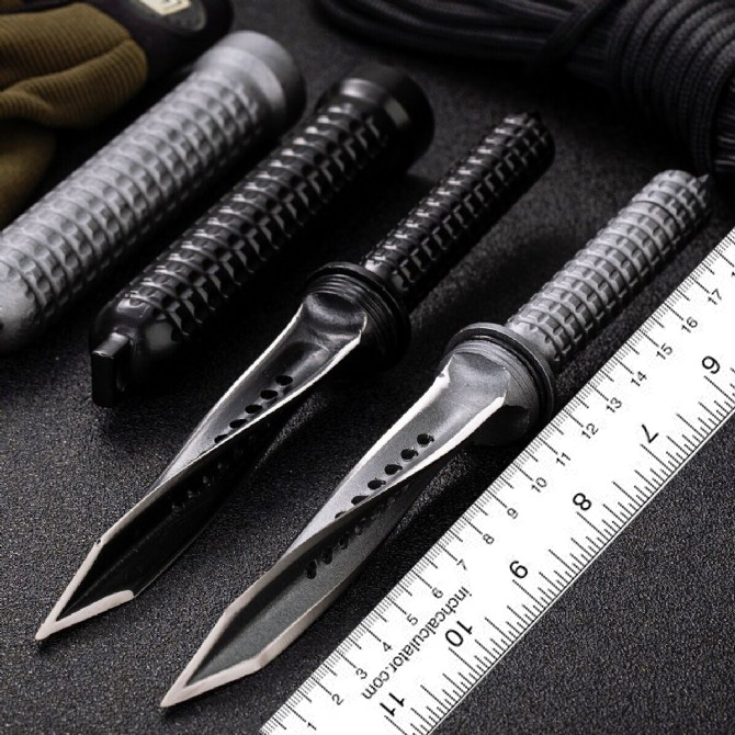 New production Tactical Combat Knives 440A Blade Material Three sharp edges aluminium alloy handle camping outdoor tool Hunting Self-defense knife
New production Tactical Combat Knives 440A Blade Material Three sharp edges aluminium alloy handle camping outdoor tool Hunting Self-defense knife