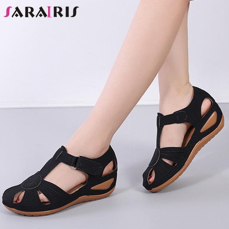 Sandals SARAIRIS Ladies 2021 Comfort Summer Platform Concise Wedges Women Fashion Decorating Shoes Woman, Black
Sandals SARAIRIS Ladies 2021 Comfort Summer Platform Concise Wedges Women Fashion Decorating Shoes Woman, Black