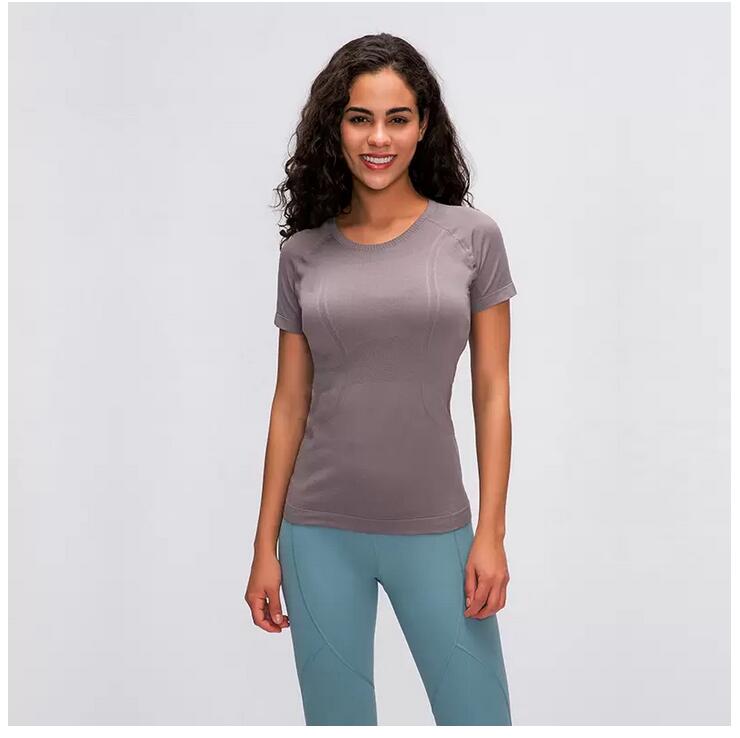 L-55 New Yoga Tops T-shirt Fashion Outdoor Ftness Clothes Women Short Sleeved Sports Yoga Tanks Running shirt, Black
L-55 New Yoga Tops T-shirt Fashion Outdoor Ftness Clothes Women Short Sleeved Sports Yoga Tanks Running shirt, Black