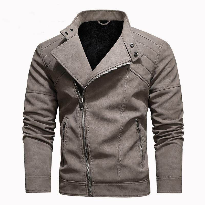 Men's Jackets Winter Mens Pu Motorcycle Fleece Leather Oblique Zipper Stand Collar Locomotive Coat Fashion Male, Black
Men's Jackets Winter Mens Pu Motorcycle Fleece Leather Oblique Zipper Stand Collar Locomotive Coat Fashion Male, Black