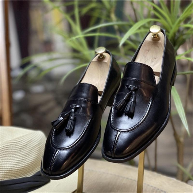 Dress Shoes 2021 Mens Genuine Leather Oxford Men Tassel Luxury Slipon Wedding Business Est Brand
Dress Shoes 2021 Mens Genuine Leather Oxford Men Tassel Luxury Slipon Wedding Business Est Brand