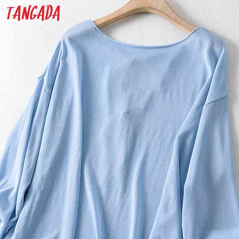 Women Fashion Oversized Thin Knitted Sweater Jumper Female Pullovers Chic Tops AI56 210416