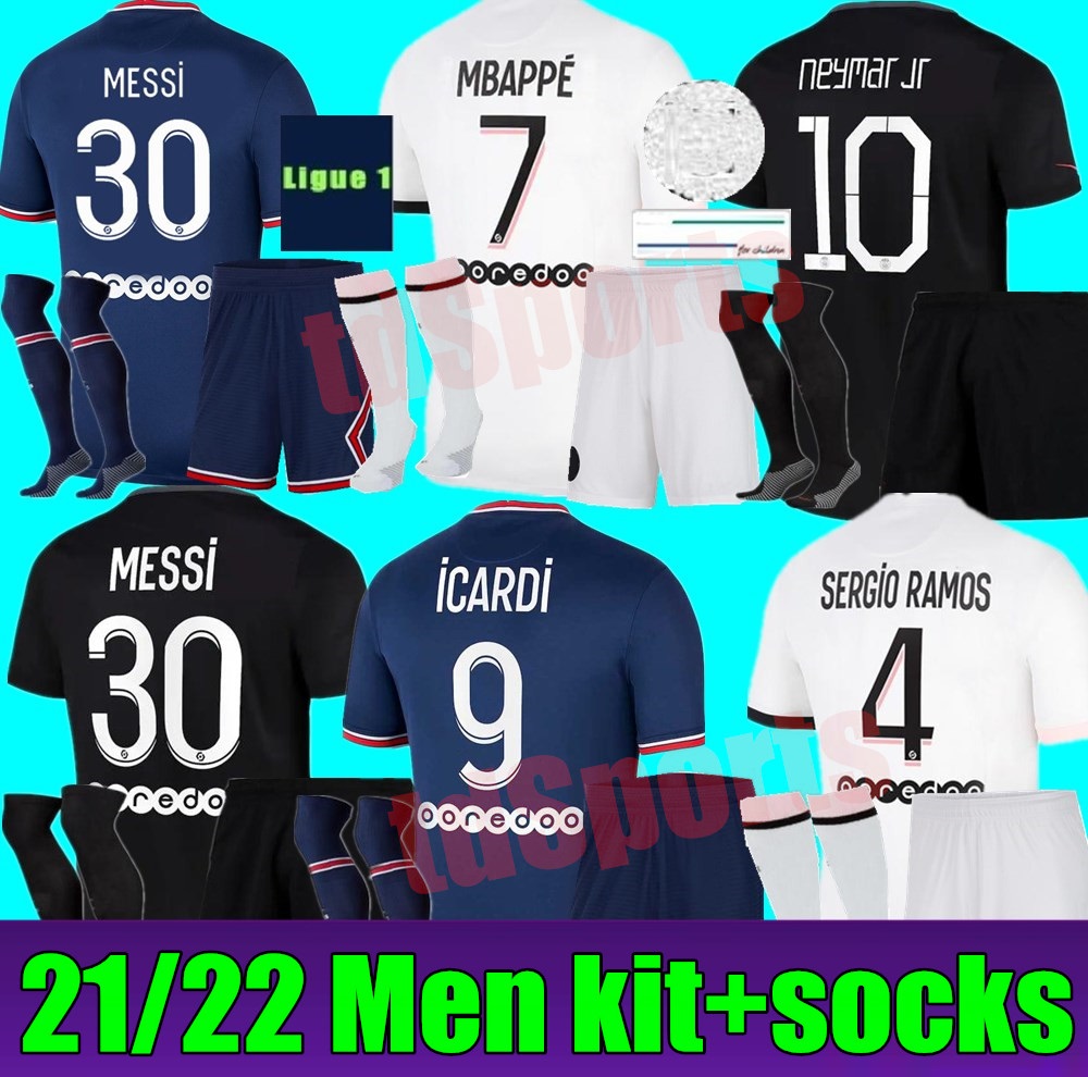 Maillots football 2021 2022 Paris soccer Jerseys 21 22 PSGSOCCER MESSI SERGIO RAMOS MBAPPE ICARDI NEYMAR shirt JR adult Men kit sets m, Black
Maillots football 2021 2022 Paris soccer Jerseys 21 22 PSGSOCCER MESSI SERGIO RAMOS MBAPPE ICARDI NEYMAR shirt JR adult Men kit sets m, Black