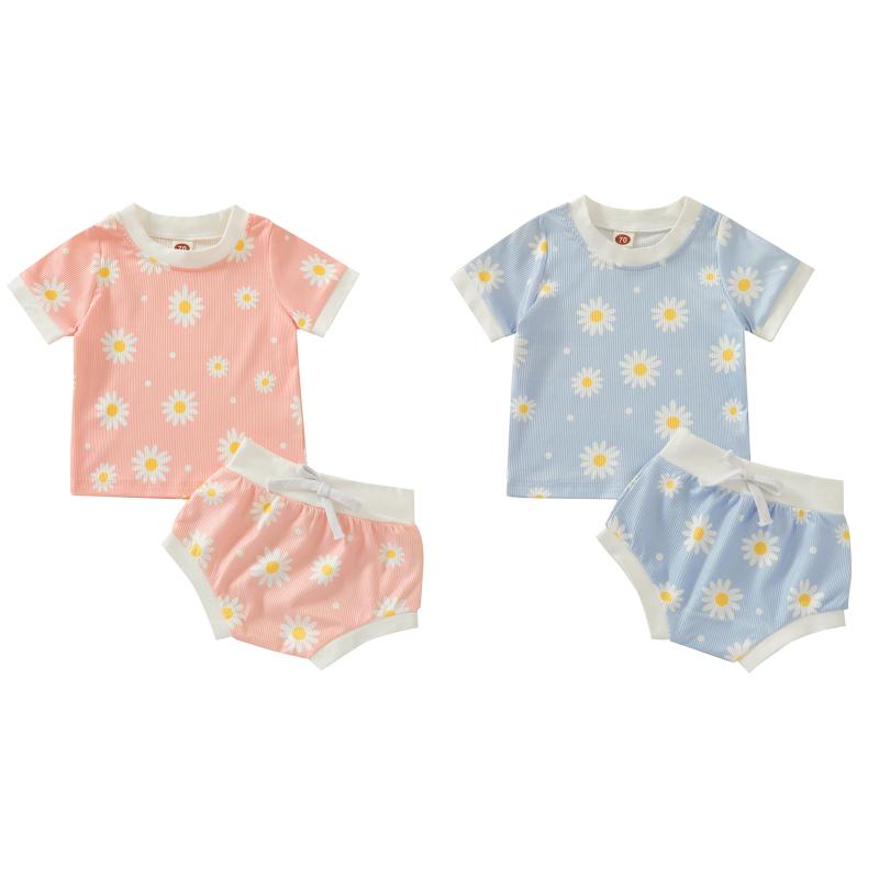 Clothing Sets Born Kid Baby Girls Outfit Cotton Casual Clothes Floral Short Sleeve T Shirt Tops Shorts Set Summer Girl 0-24M, White
Clothing Sets Born Kid Baby Girls Outfit Cotton Casual Clothes Floral Short Sleeve T Shirt Tops Shorts Set Summer Girl 0-24M, White
